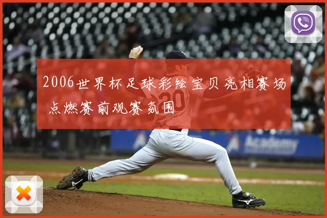2006世界杯足球彩绘宝贝亮相赛场 点燃赛前观赛氛围