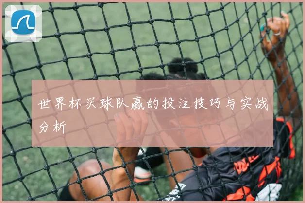 世界杯买球队赢的投注技巧与实战分析